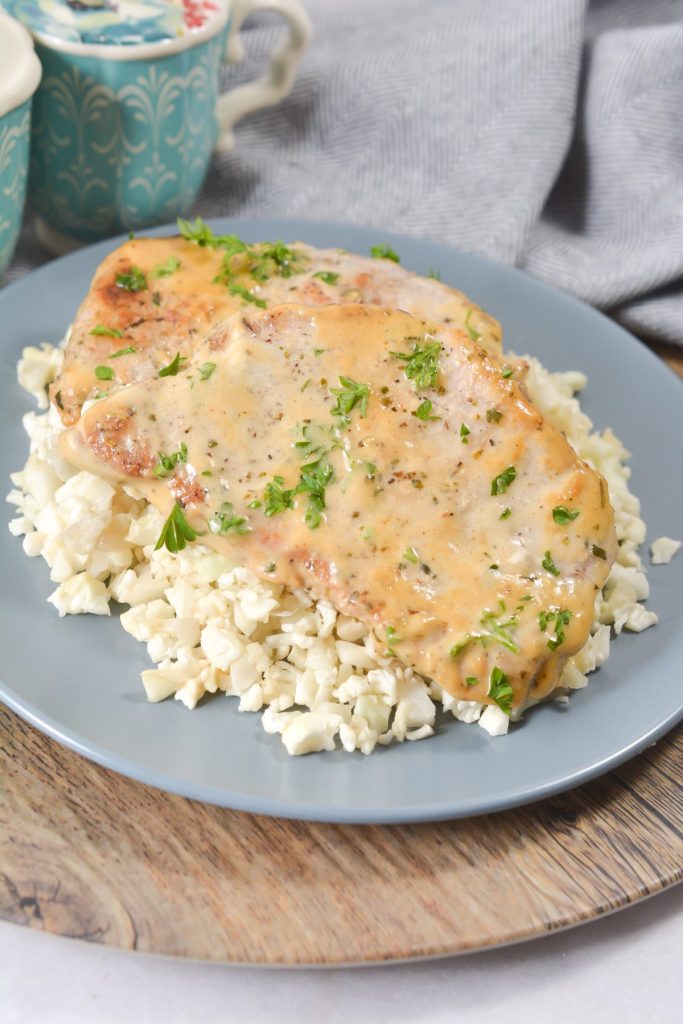 The best creamy ranch pork chop recipe